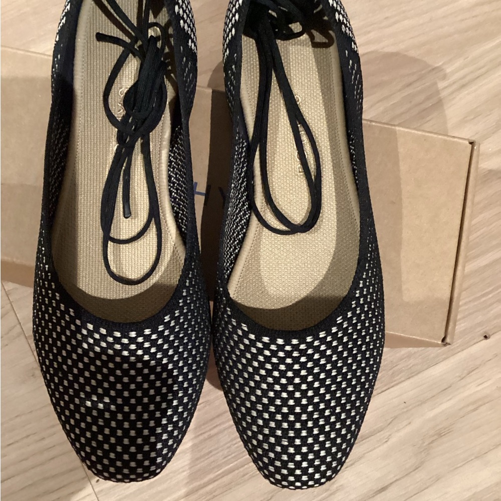 Rothy’s ankle wrap ballet flats. Size 11,5
